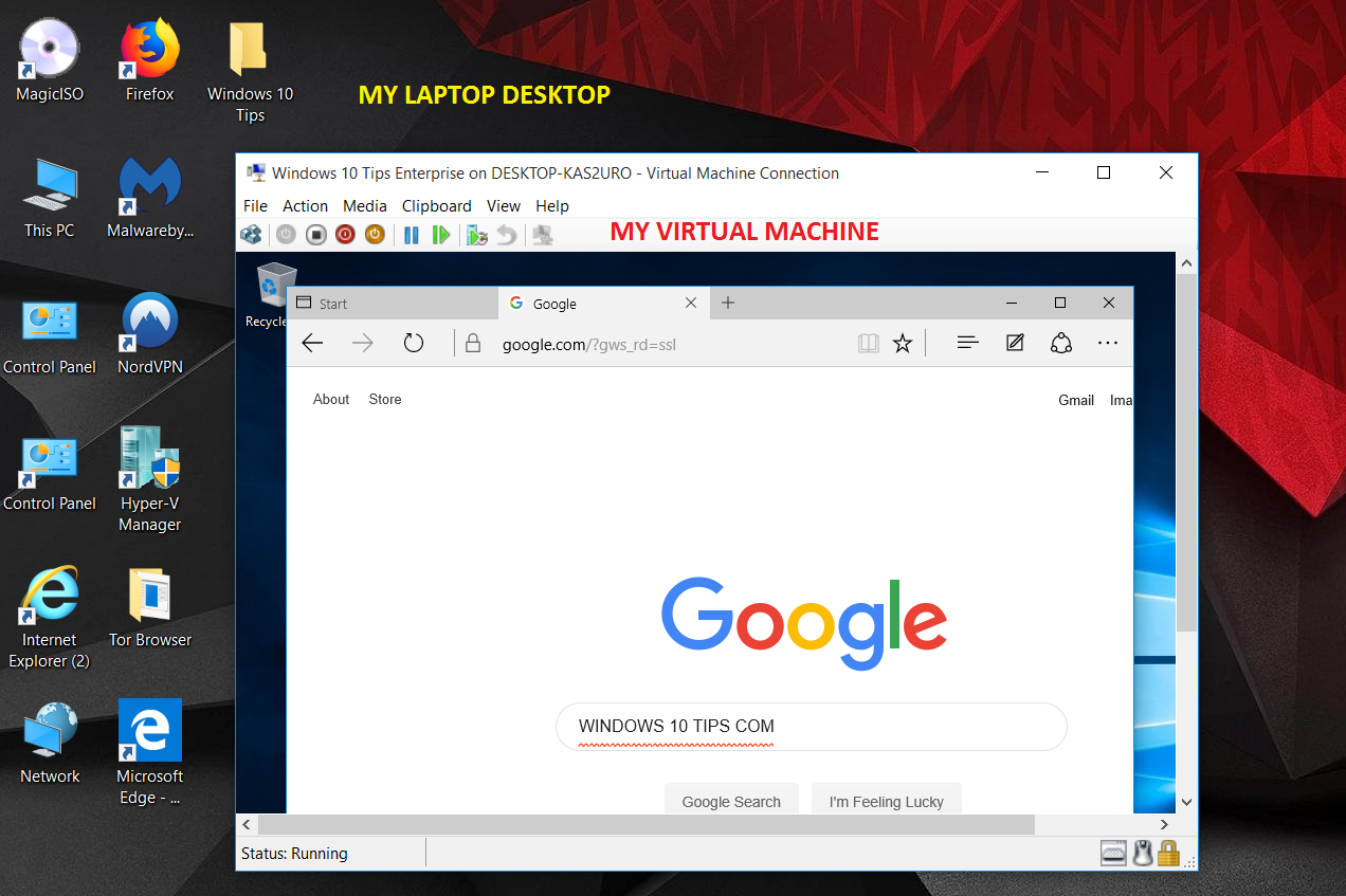 Google Virtual Machine Manager The Third Page